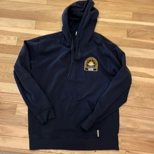 Navy vans, hoodie, size medium